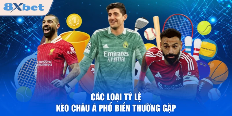 Các loại tỷ lệ kèo châu Á phổ biến thường gặp